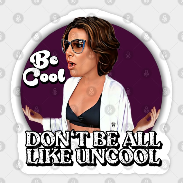 Real Housewives - Countess Luann Sticker by Zbornak Designs